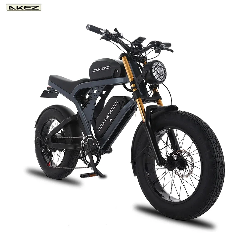 

Electric Bicycle Newest Motorcycle Style Mountain Off-Road 1500W High Speed Motor 48V41AH Dual Battery Ebike Adult Electric Bike
