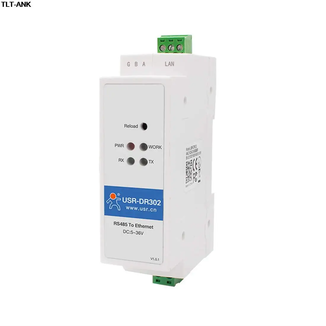 usr-dr302-din-rail-rs485-to-ethernet-converter-bidirectional-transparent-transmission-between-rs485-and-rj45