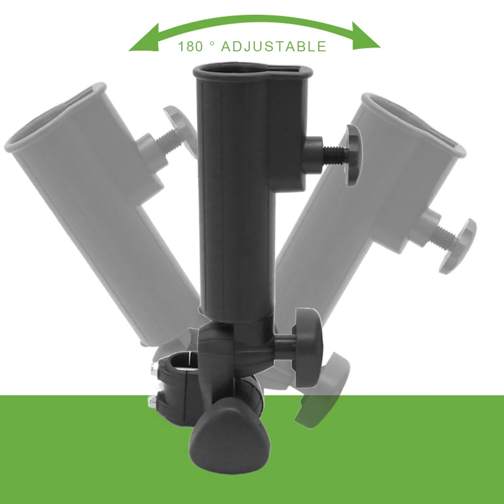 Trolley Umbrella Rack Multifunction Trolley Umbrella Holder Adjustable Angle Support Frame for Golf Cart Wheelchair