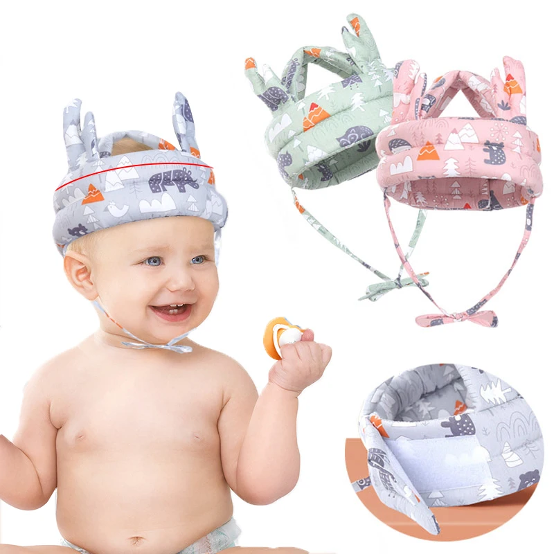 Casco Bebe Casco De Seguridad Para Bebu00e9s Protector De Cabeza