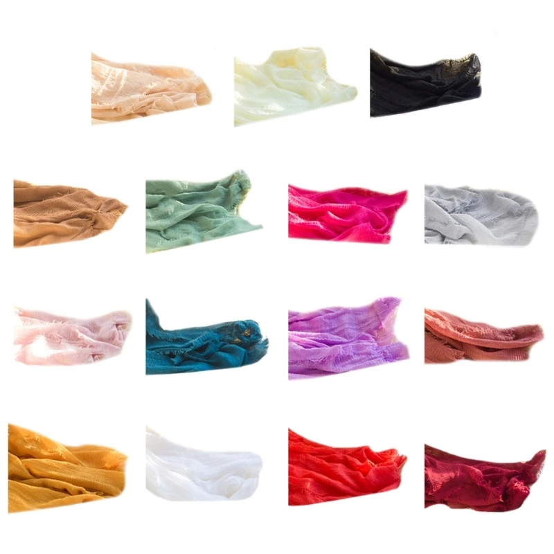 

Baby Wrap Ripple Wrap Newborn Photography Props Wrap Blanket for Infant 69HE