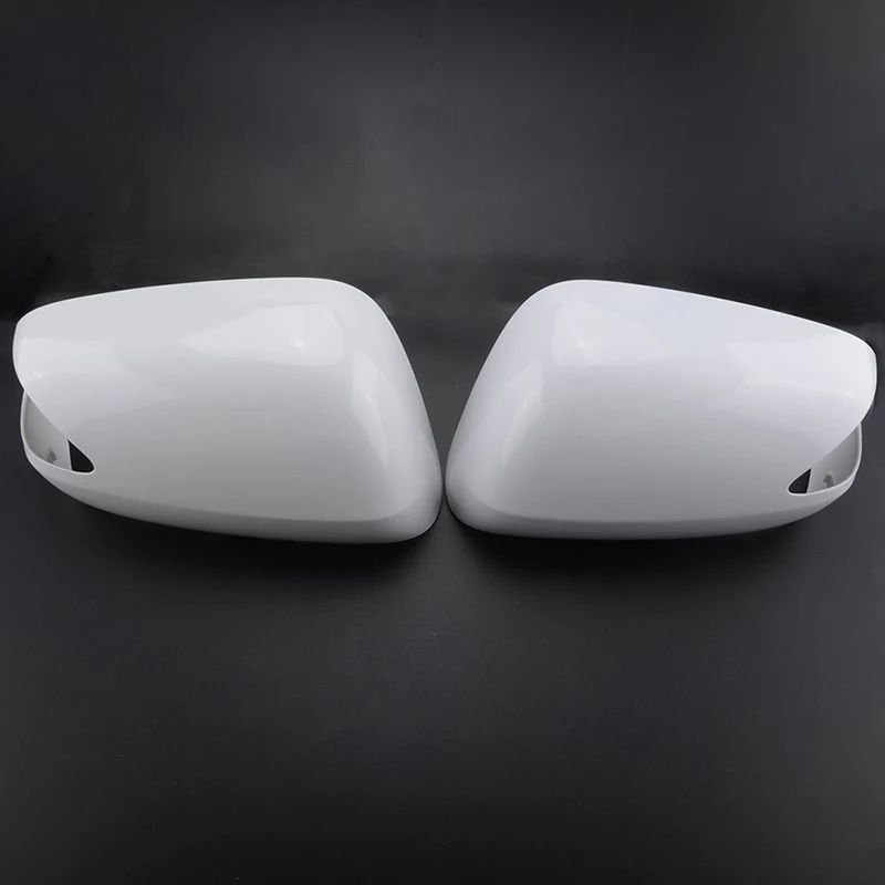 Fit For Honda Fit Jazz GE6 GE8 2009-2013 Side Wing Rearview Mirror Cover Cap With Signal Lamp Hole Car External Trim Accessories