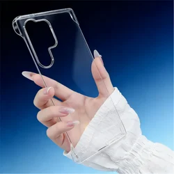 Sleek & Transparent Frameless Phone Case with Enhanced Camera Protection - Galaxy S26+ (Clear)