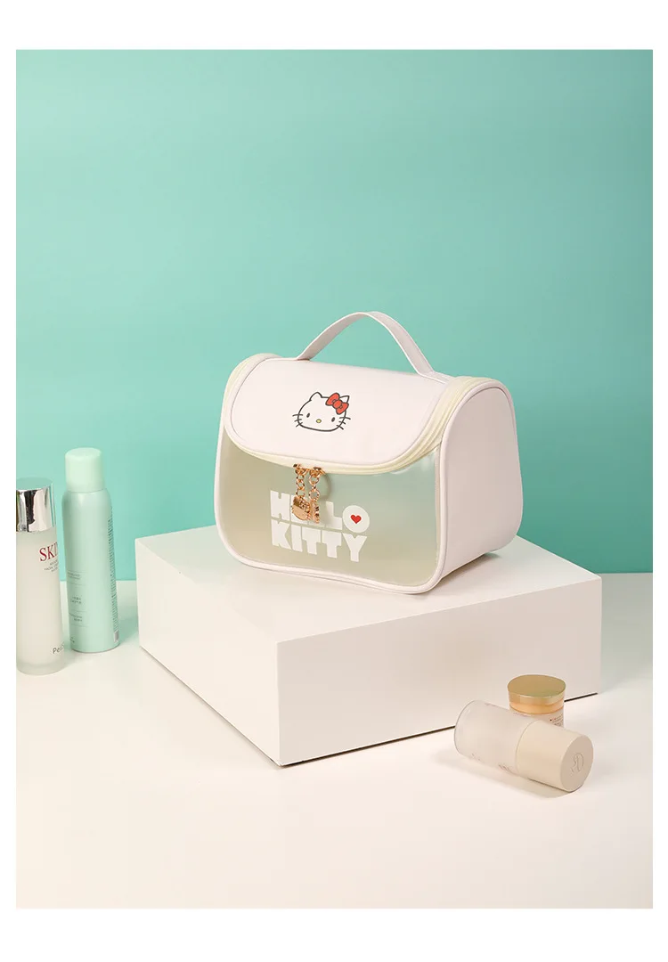 Hello Kitty Trousse À Cosmétiques Transparente Sac De - Temu Canada