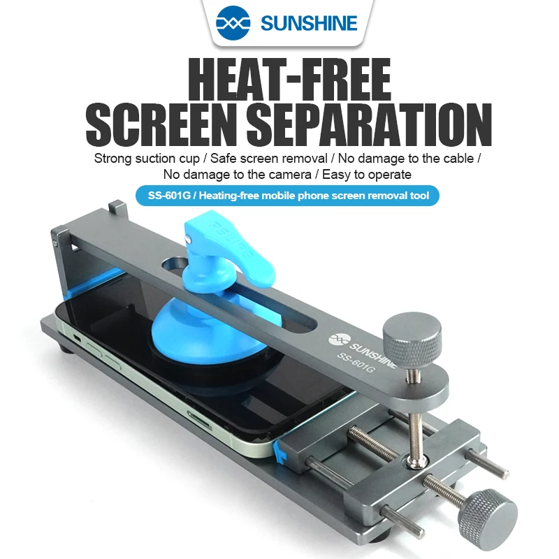 

SUNSHINE SS-601G Heating-Free Screen Remover LCD Screen Splitter Quick Screen Removal Fixture Mobile Phone Opening Repair Tools