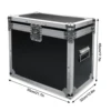 Fieryzeal Big Size Flight Case Flycase Flightcase Stage Light Shockproof with Wheel for 150W Moving Head Light Case Led Light Dj 2