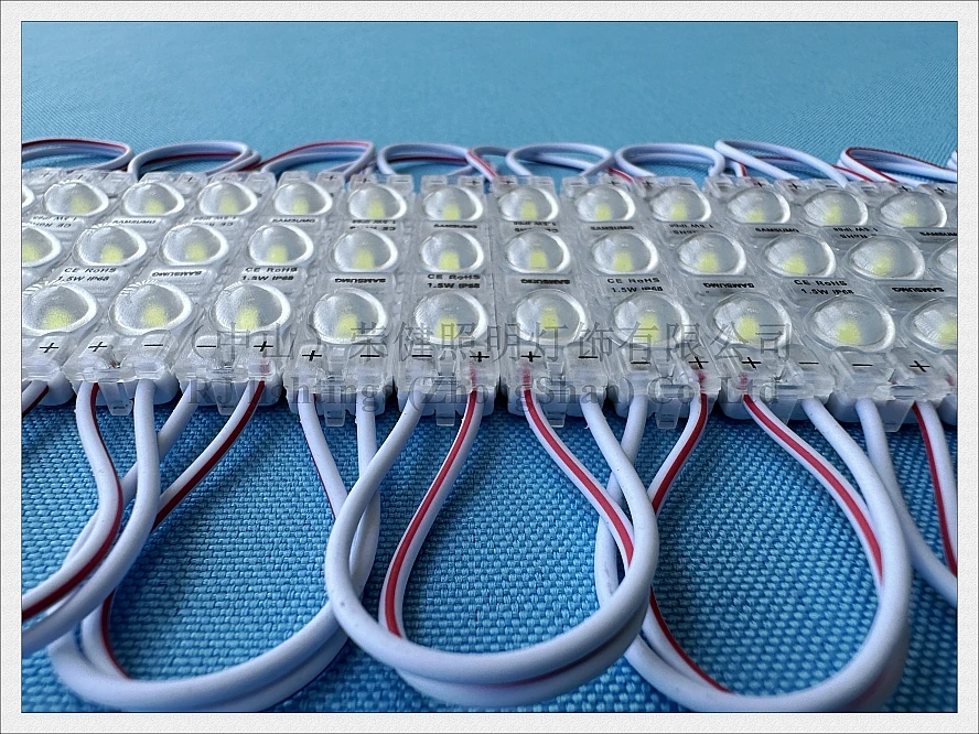 ultrasonic LED Module Light for Sign letter shop banner Signboard Storefront DC12V 56mm*11mm*7mm SMD 2835 3 LED 1.3W IP65