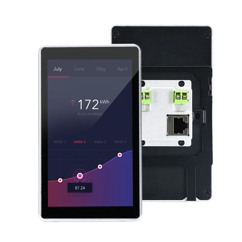 

5.5 inch Aluminum Frame Smart Home Android 11 Indoor Touch Monitor