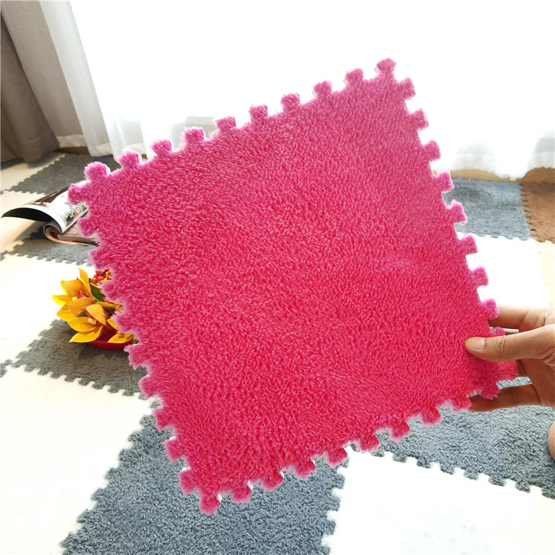LY Baby Puzzle Mat Kids Interlocking Exercise Rugs Floor Tiles Toys Soft Carpet Climbing Pad EVA Foam Splicing Bedroom Removable 6