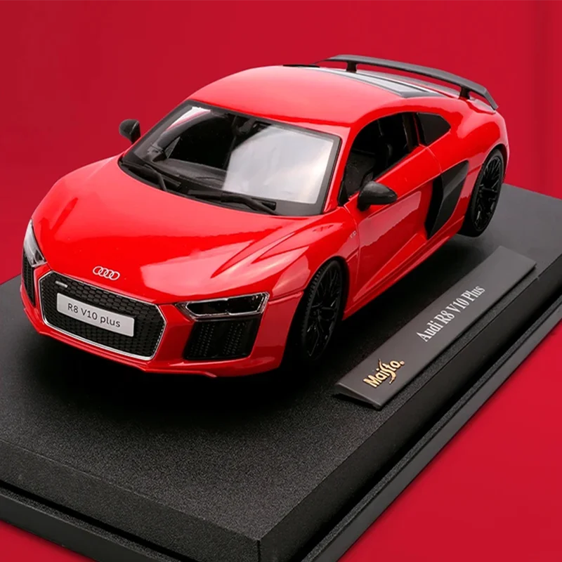 Maisto Audi R8 V10 Plus: Modellino In Scala 1:24 Con Porte Apribili - Colore A Sorpresa! - Foto 3