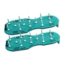 Spike Sandals for Aerating Lawn Effectively Aerating Soil for Plants Health Grass Spikes Tools Black/ Green 157A 3