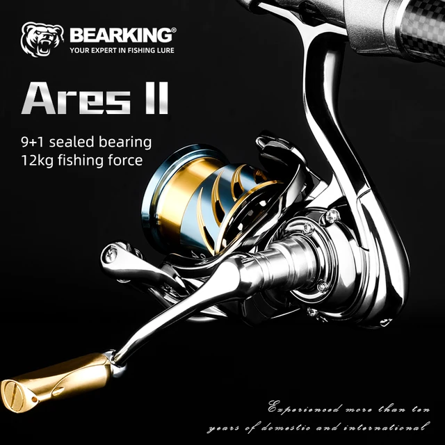 BEARKING-TW-S Series Stainless Steel Bearing Fishing Reel, Drag System, 12Kg  Max Power, Spinning Wheel, Fishing Coil, 5.5:1 - AliExpress