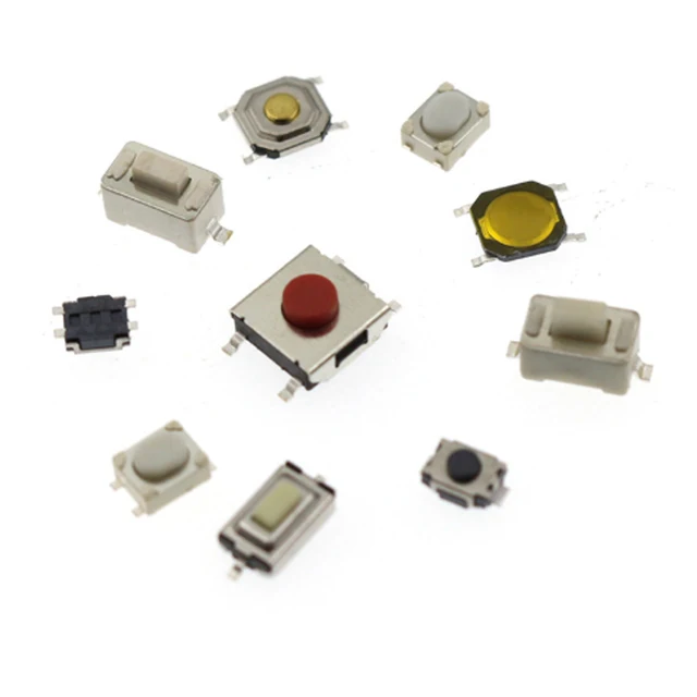 20x JP Micro Tact Switch 6x6x4,3mm – DIP, Für Rapid Fire Mod, Maus-Reparatur & Arcade-Buttons