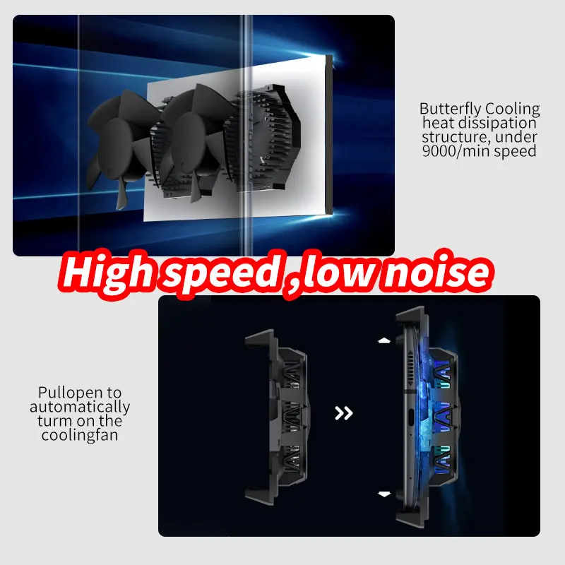 مبرد ثنائي النواة للألعاب ، مبرد أصلي مروحة مبرد ر...