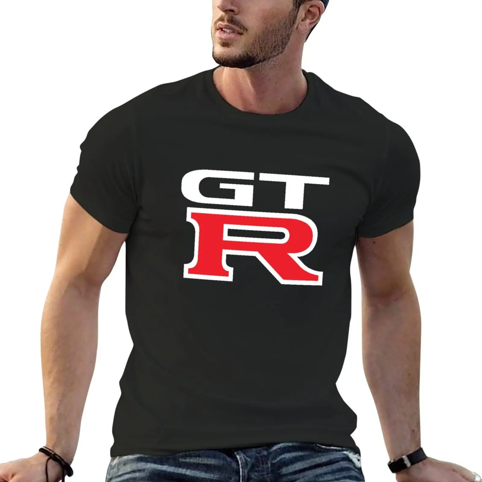 

GTR Logo T-Shirt Short sleeve tee quick-drying t-shirt Men's t-shirts