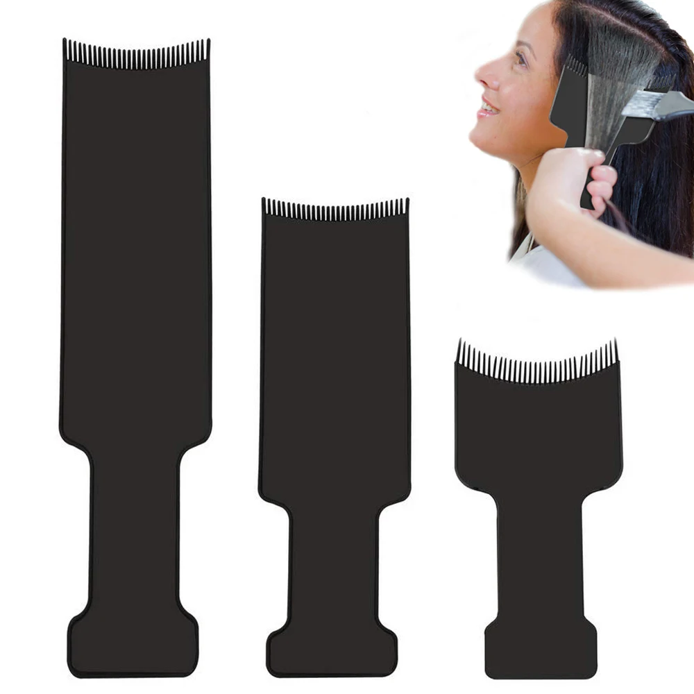 

Расческа для подчеркивания волос Профессиональная парикмахерская расческа для окрашивания щетка для окрашивания инструмент «сделай сам» для парикмахерских салонов аппликатор для укладки волос