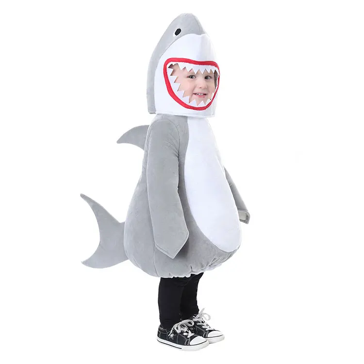 

COS Shark Baby Children's Day Halloween Stage Performance Marine Submarine Animal Infant Shark Great White Shark Clothing