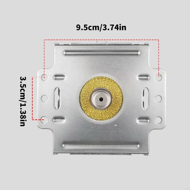 J1HF Vacuum Electron Tube Microwave Magnetron Replacement Part M24FB-610A Microwave Magnetron Metal Texture for