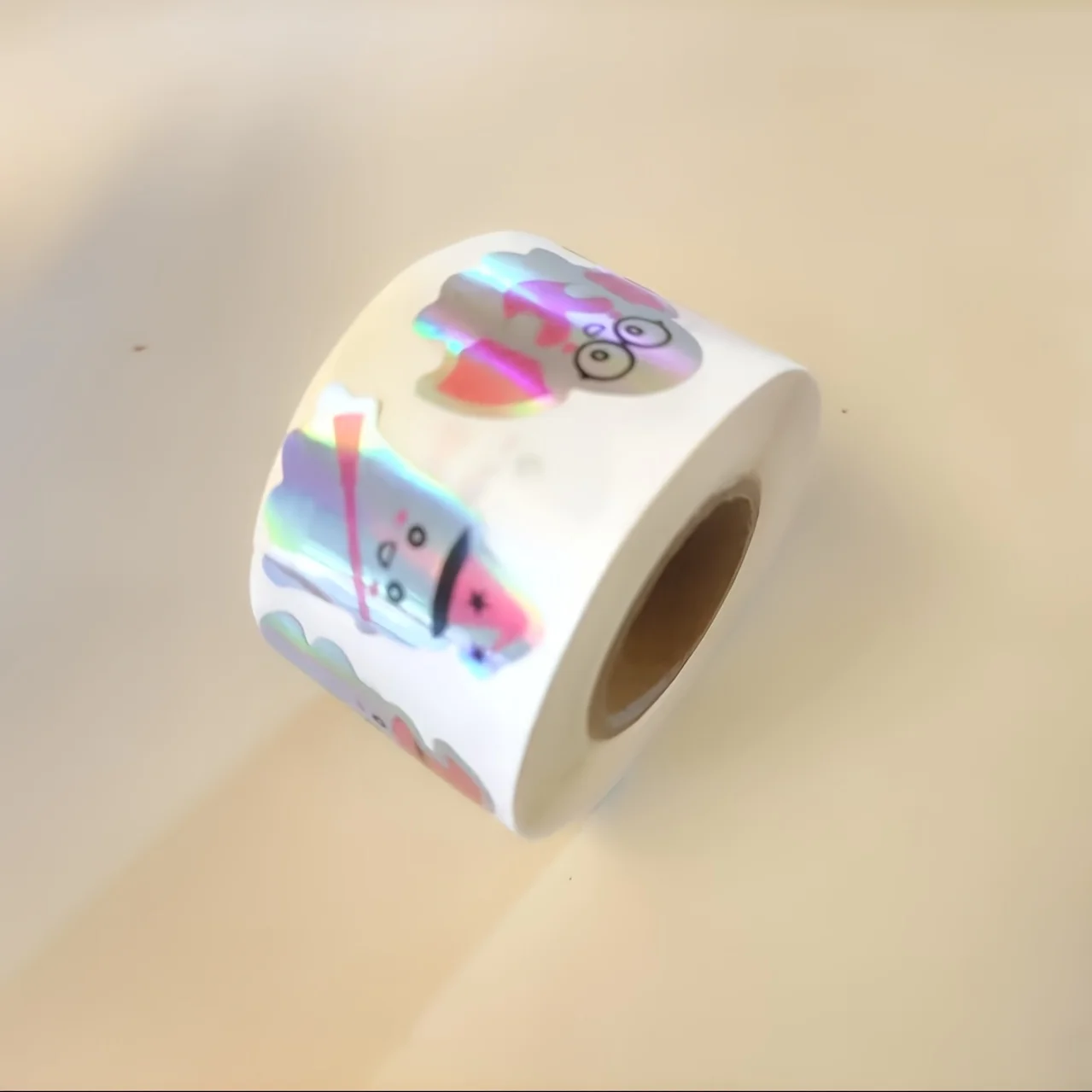 Rainbow Iridescent Halloween Stickers 4