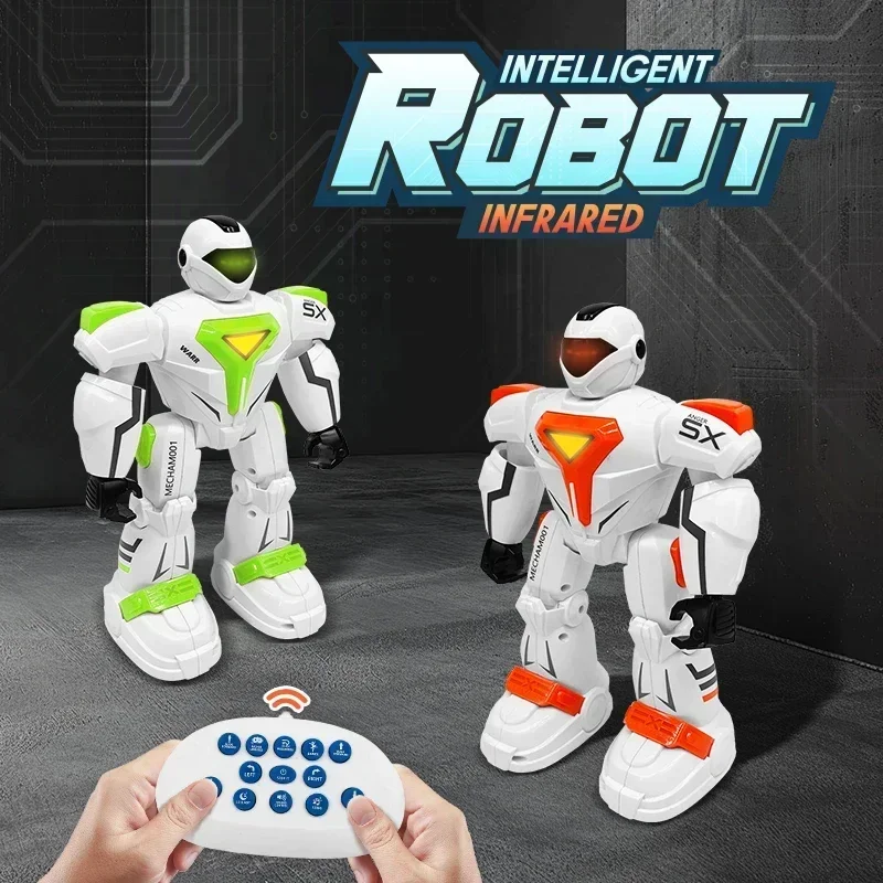 Rc Robot G26 Battle Dancing Robot Toy Remote Control Robot 2.4G Humanoid Gesture Sensing Robot Joysticks Toys for Kids Gift