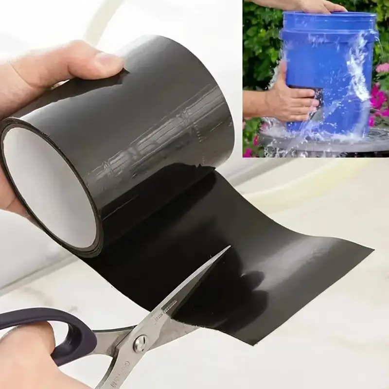 1.5m Waterproof Tape Stop Leaks Seal Repair Tape Outdoor Garden Ultra-Durable Leakage Hose Repair Tape Home Repair Supplies