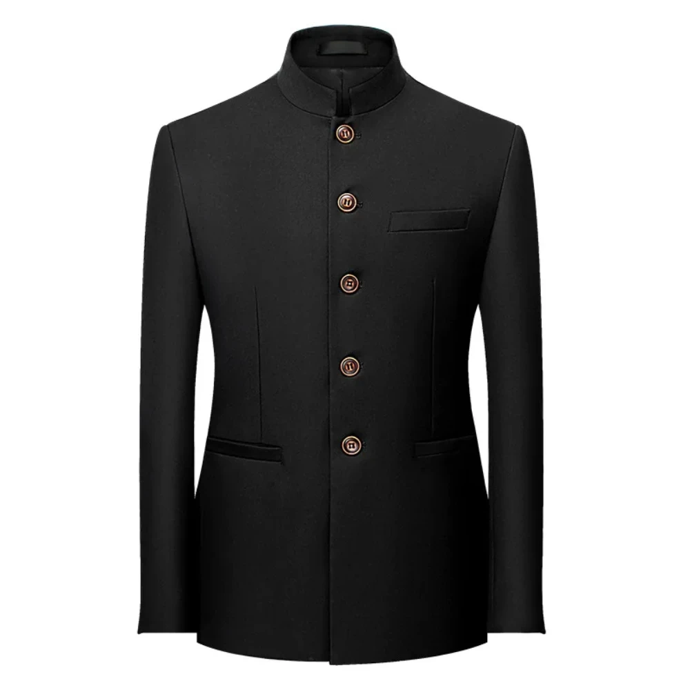 Chinese Style Men's 2-Piece Suit Business Leisure