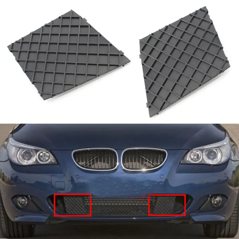 

Car Front Bumper Grill Grille Fit BMW 5-Series E60 E61 M Package 2004-2009 Left right