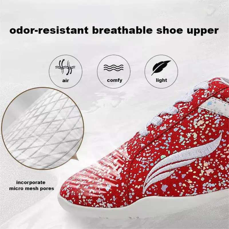 WYTR Kung Fu Wushu Martial Arts practise shoes professional use four colors and white rubber outsole customization available