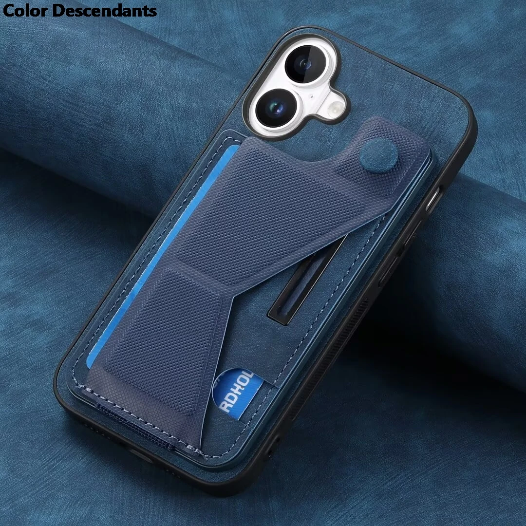 Luxury Leather Card Holder Back Cover Case