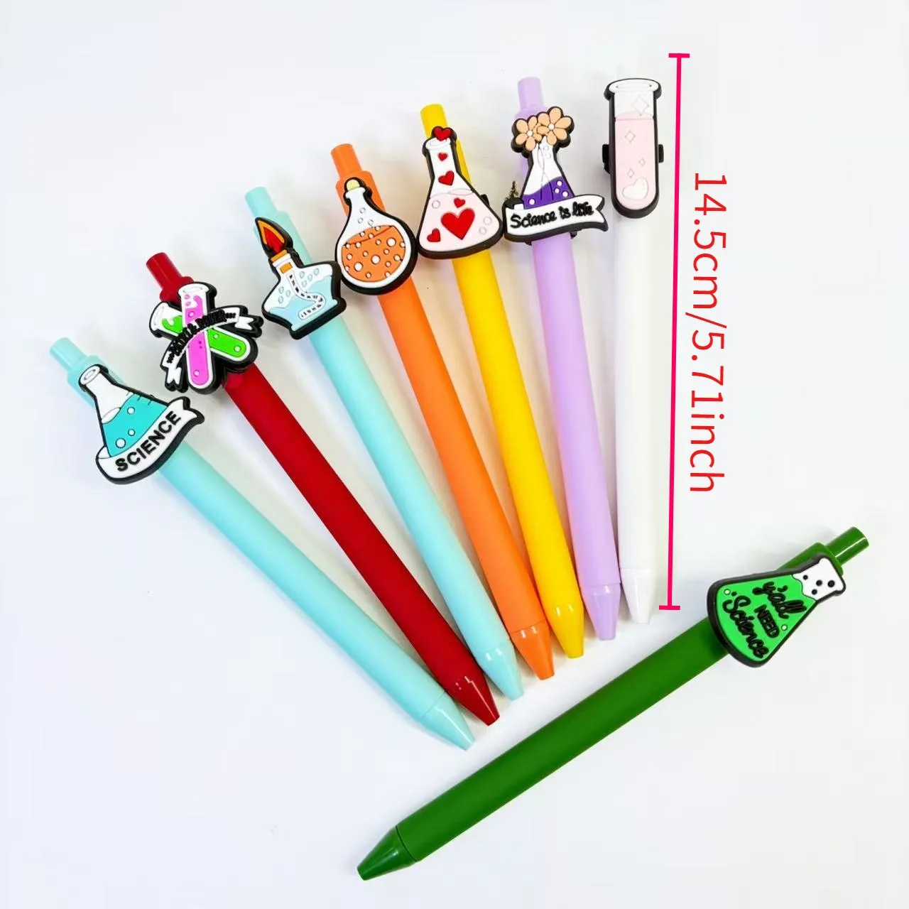 Laboratory Bottle Themed Ballpoint Pens - Perfect for Students, Office Use, and Gifts