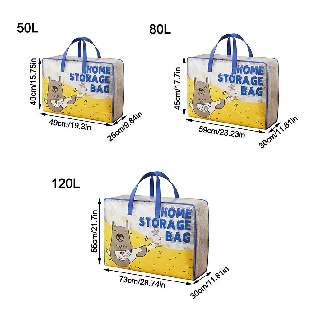 Foldable Clothes Storage Bag Quilt Organize Cases with Handle Household Waterproof Dustproof Quilt Sorting Storage Bag 6