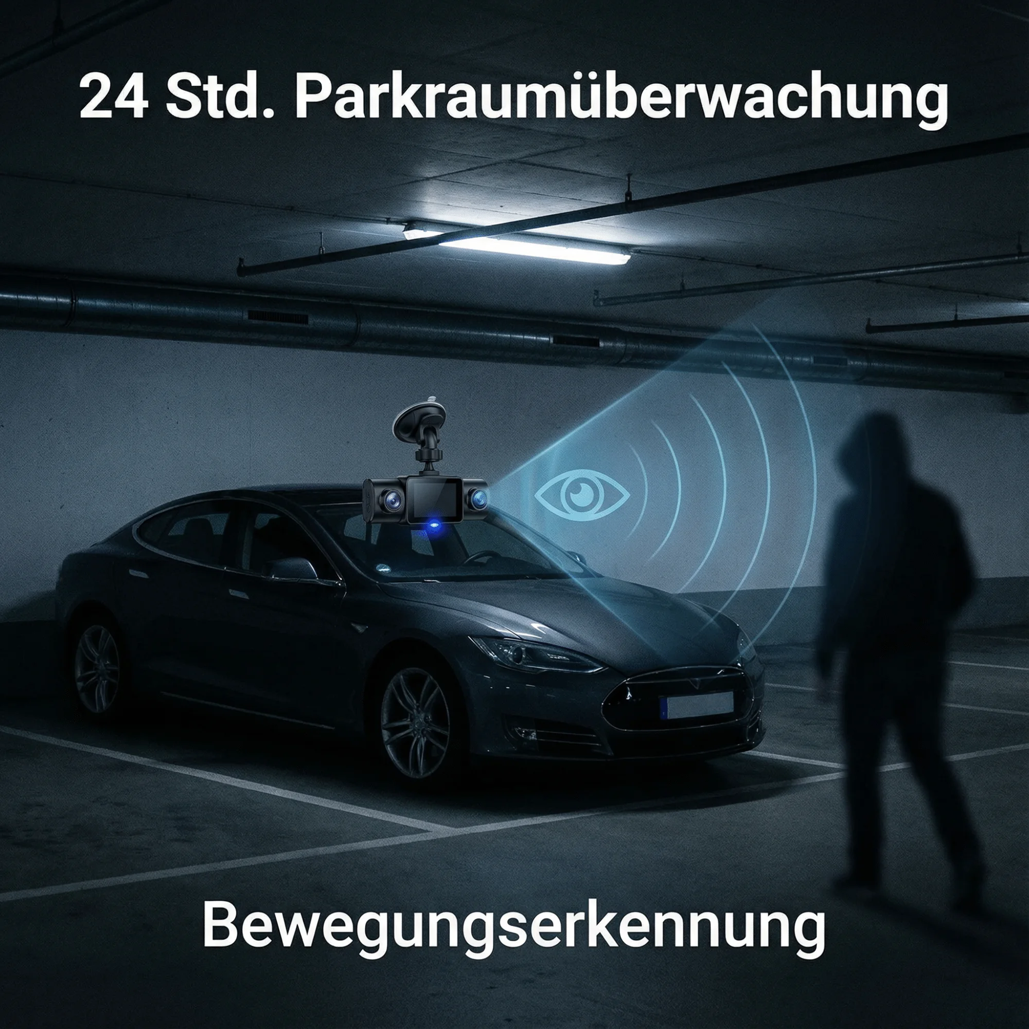 4-Kamera-Autokamera mit 64GB Karte, 1080P Ultra HD Front-, Heck-, Links- und Rechtskameras, Starlight-Nachtsicht – Detail 2