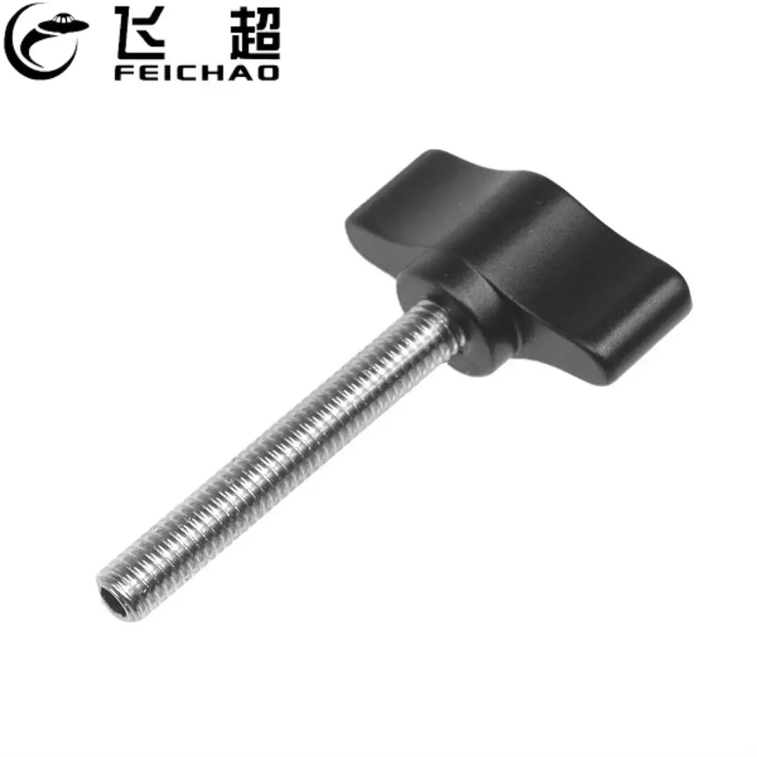 M5 M6 1/4 Thumb Screw Hand Knob Screw Adapter T-handle Wrench Clamp for Gopro Action Camera camera accessories screw mount adapter metal screw adapter