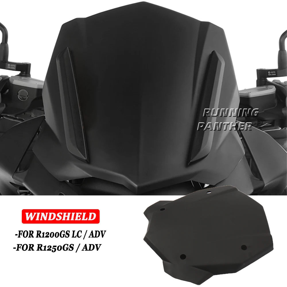 

Ветрозащитный экран на лобовое стекло мотоцикла черный для BMW R 1200 GS LC 2013- R1200GS LC ADV 2014- R1250 GS R1250GS Adventure