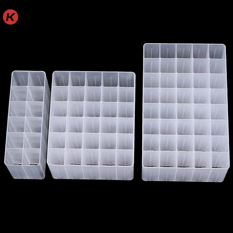 Pen Holder Desk Organizer Pen and Brush Holder 1pcs 12/30/40 Slots Storage Box