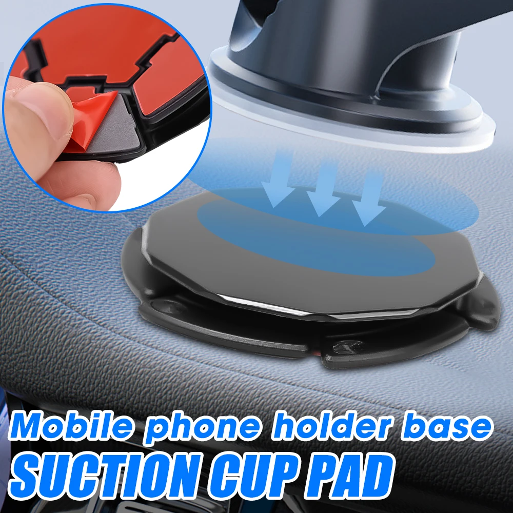 

Universal Dashboard Mounting Pad Disk Strong Glue Base Suction Cup Fix Mats Car Phone Mount Adhesive Sticky Mobile Phone Holder