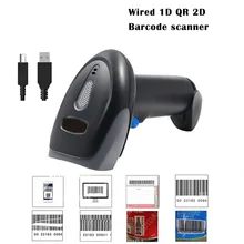 

Code Reader Scanenr 1D/2D Handheld Scanner QR 2D Scanner Wired Barcode Reader Portable qr Scanner USB Code bar Scanner PDF417