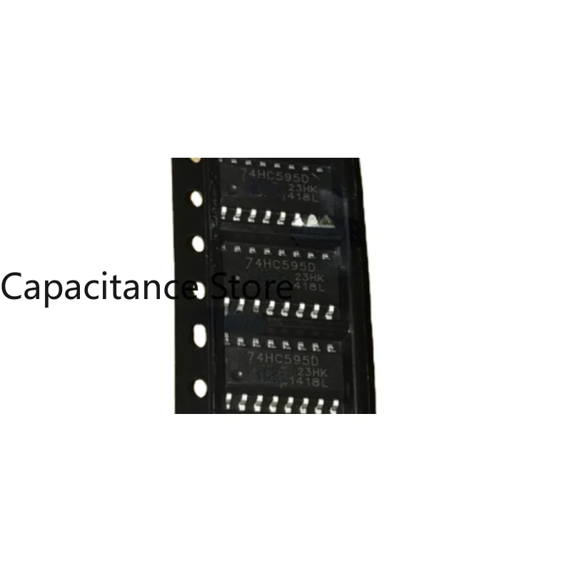 

10PCS New 74HC595 74HC595D SN74HC595D 8-bit Serial Register SOP-16