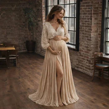 Maternity Photography Props Outfit Pregnant Woman Photo Shoot Sets