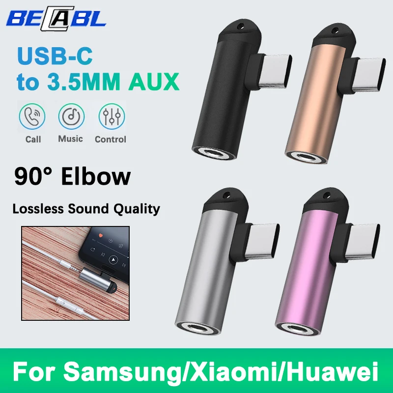 USB Type C To 3.5mm Aux Adapter 3.5 Jack USB C Audio Converter For Samsung A55 Pixel 8a Xiaomi Poco X6 F6 iPad Pro air Connector