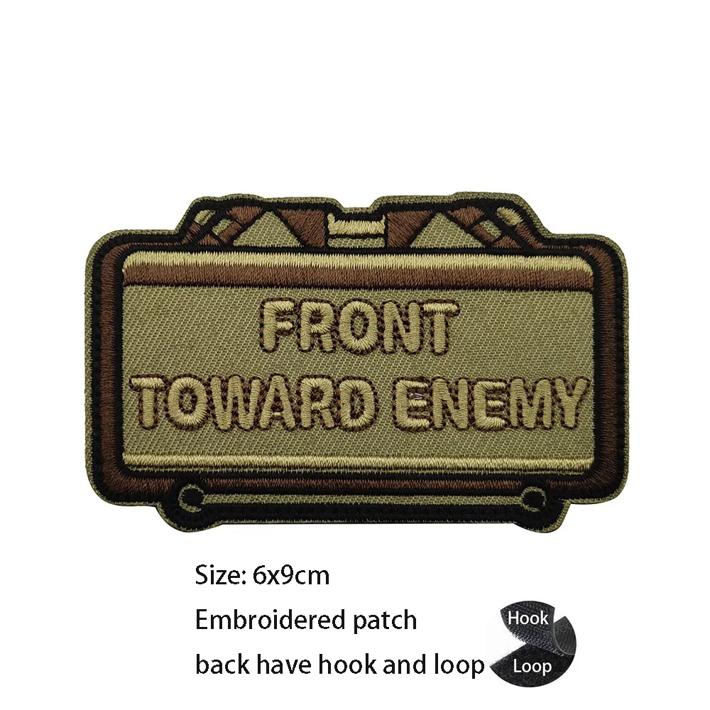 New Baba Yaga Stickerei Magic Badge Frontier Beobachtung Forwardu Stirnband, russischer Kriegs gott, Kamera tasche Rucksack Patches – Detail 2