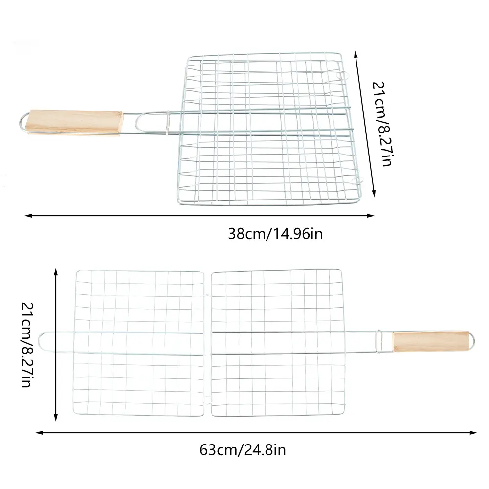 Barbecue Grilling Basket Grill BBQ Net Steak Meat Fish Shrimp Vegetable Holder Tool barbecue grill,barbecue tools
