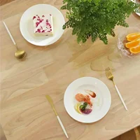 Clear Table Cover Protector,Clear Table Protector for Dining Room Table,Plastic Table Cover, Clear Plastic Tablecloth Protector, 2