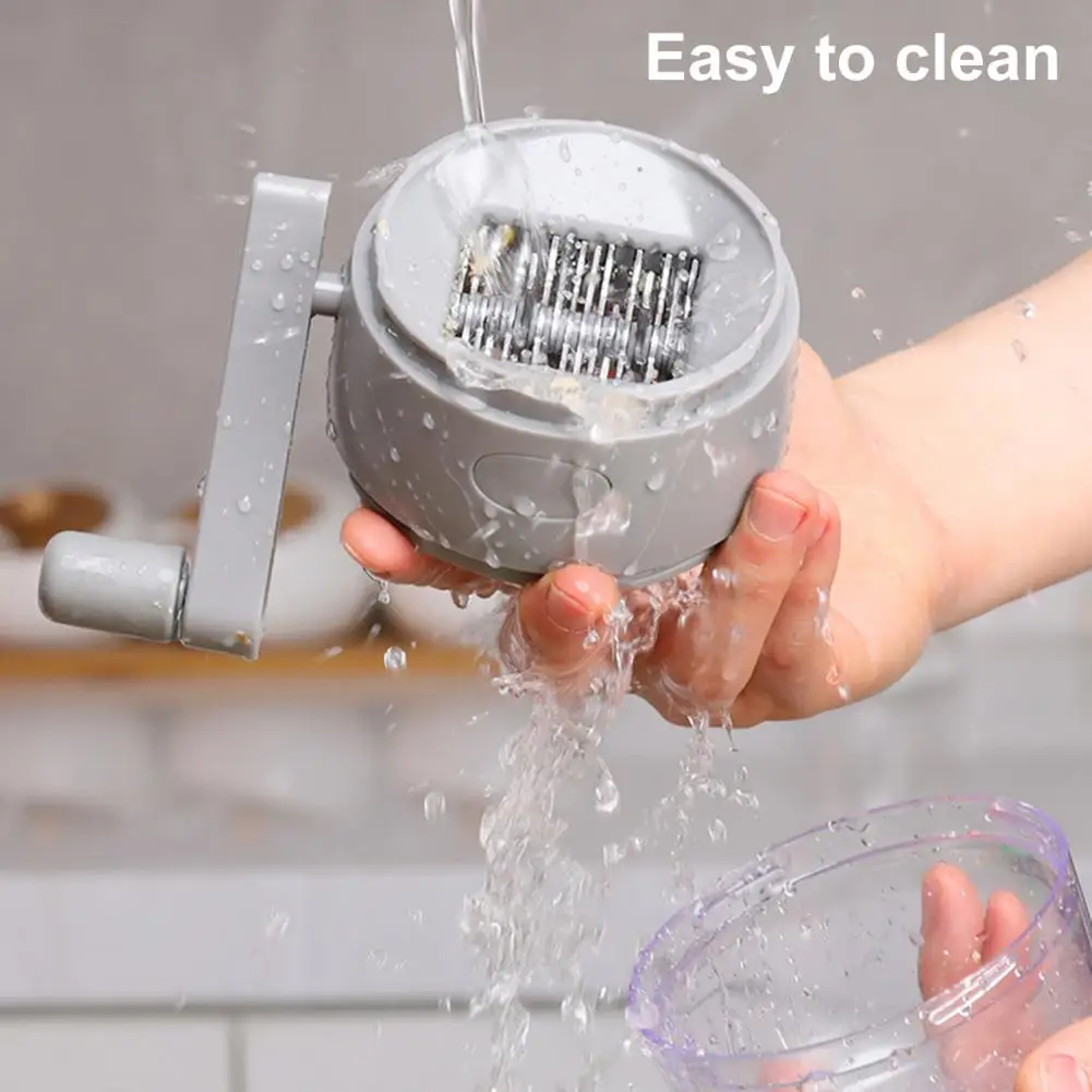 Nut Grinder Food Grade ABS Hand-Crank Garlic Grinder Nut Masher Gadget Manual Peanut Chopper Dried Fruit Kitchen Tools For Home