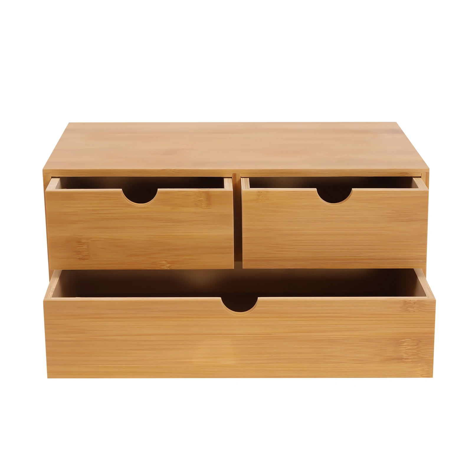 Organisateur de bureau en bambou, mini tiroir de bureau en bambou, boîte de rangement pour bureau et maison, aucun assemblage requis Se9363a7d7f664f9aab78c3d04b95772cV