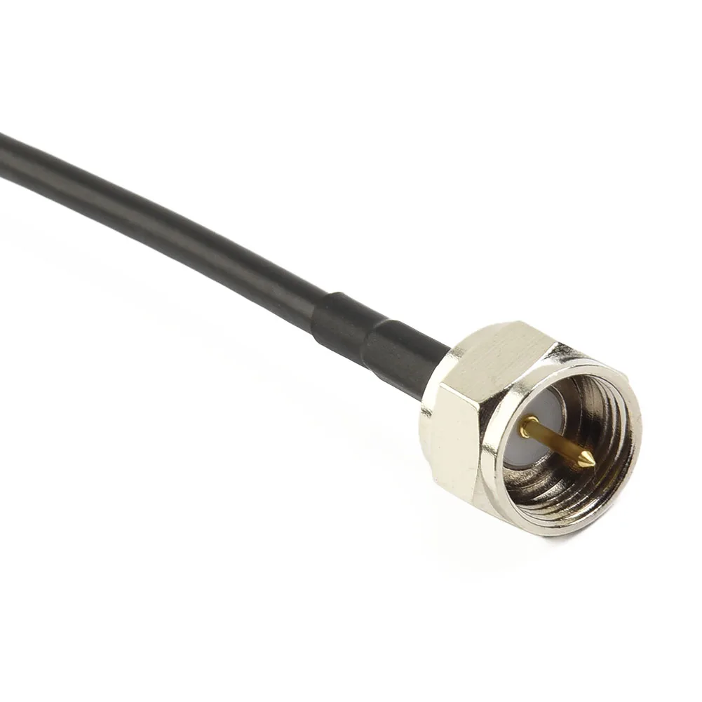 

1pc FM Antenna Car Interior Parts 75 Ohm FM Indoor Music System Home Stereo Theater Radio FM Antenna High Quality