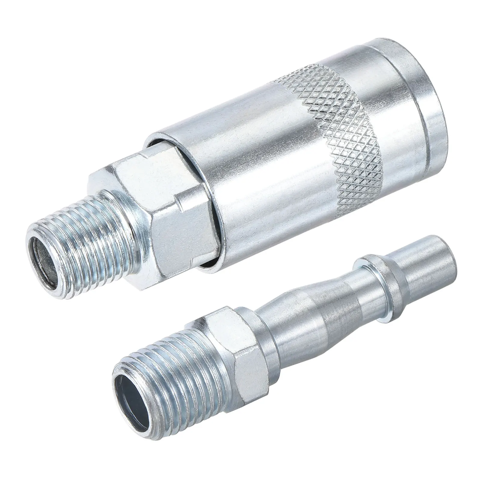 

Uxcell 1/4NPT Male Quick Connect Coupler Kit with 1/4NPT Male Plug for Pressure Washer