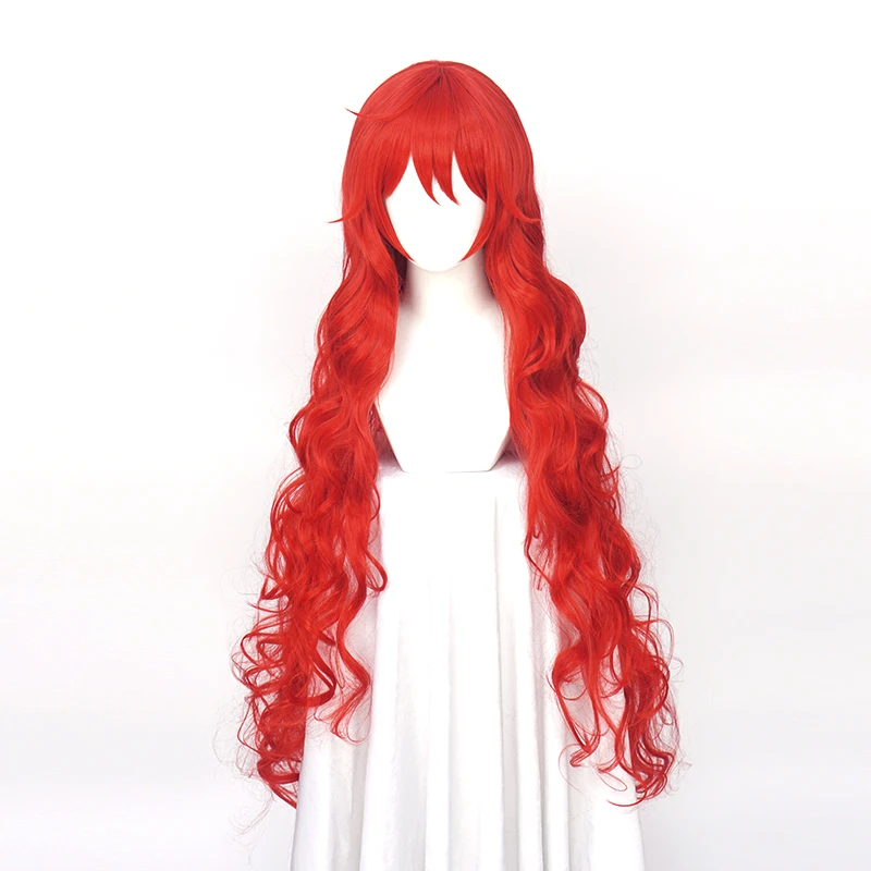 

Парик для косплея Houseki no Kuni Padparadscha, со страной ярких драгоценностей, волнистый длинный костюм под телевизор, синтетические волосы + шапочка
