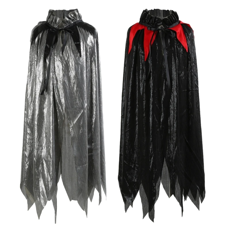 

Fancy Dress Party Wizard Witch Mantle Magician Outfit Unisex Cloak Children Cape