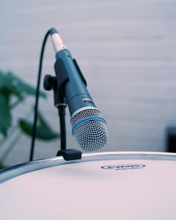 Top BETA57A SuperCardioid Dynamic Instrument Wired Microphone 57A Mic For Karaoke Live Vocals Stage Performance Percussion Stage